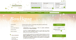 Desktop Screenshot of herboristerie-suisse.fr